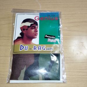 ドゥーラグ Y2K当時物 カモフラージュ 迷彩 DUーRAG 未開封品