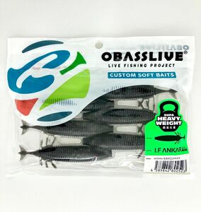 OBASSLIVE I.F ANKAR オーバスライブ I.Fアンカー 3.7“ ミカクニンベイト ツートン 超高比重 新品