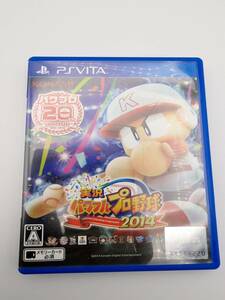 KONAMI PS VITA 実況パワフルプロ野球 2014 動作確認済み美品