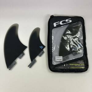 新品 FCS2 パフォーマー ツイン フィン ブラック サーフィン PERFORMER Twin + 1 Stabiliser Fin PC Tri Set S-M BLACK FCSII エフシーエス