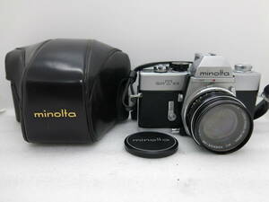 minolta SRT101 フイルムカメラ　MC ROKKOR-PF 1:1.7 f=55mm 【HN010】