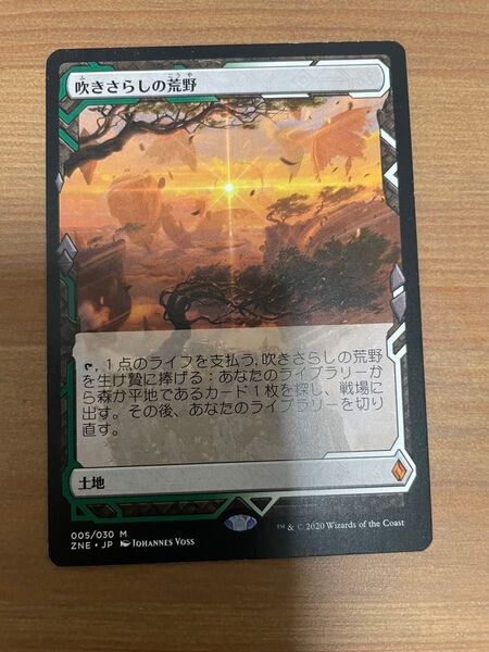 MTG 吹きさらしの荒野