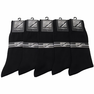 . оборудование для носки 5 пара чёрный хлопок . материалы мужской size25-26cm
