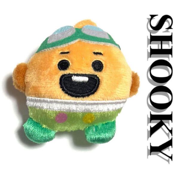 BT21 ぬいぐるみバッジ SHOOKY