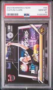 1円出品 PSA10 Bowman University Now 64 Caitlin Clark R ケイトリン・クラーク RC Rookie Card ルーキーカード