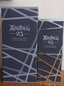 《限定品！正規品！》アードベッグ 25年 Ardbeg　25 Years Old　箱付き×１本