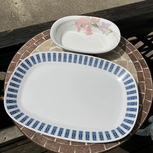 ノリタケ 大皿 皿Noritake セット売り プレート PROGRESSION 検） 陶器 洋食器 JAPAN 食器 アンティーク オーバル オールド キッチン