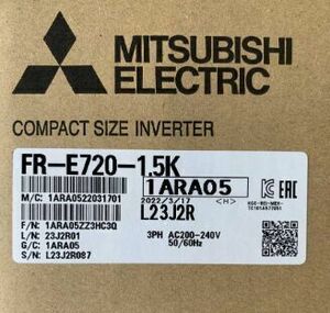 【 新品★送料無料 】三菱電機 FR-E720-1.5K インバータ　6ヶ月保証