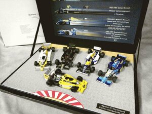 D48 未使用 限定 1/43 ルノー ミニカー 5台 ボックス セット RENAULT F1 LES MYTHIQUES box set 模型 ミニチャンプス イクソ サンスター