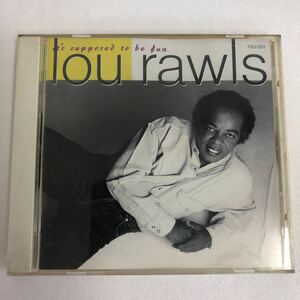 [CD] lou rawls ルー・ロウルズ it's supposed to be fun / BLUE NOTE