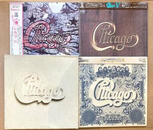 ■経年劣化有り■Chicago(シカゴ) LP BOX + LPx3タイトルセット! Chicago III/ Chicago V/Chicago VI etc