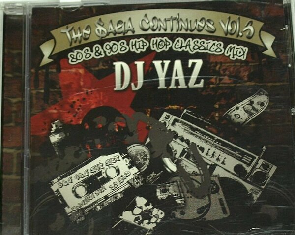 DJ YAZ / The Saga Continues Vol.3 - 80's & 90's Hip Hop Classics Mix - ヒップホップ・クラシックスMIXCD