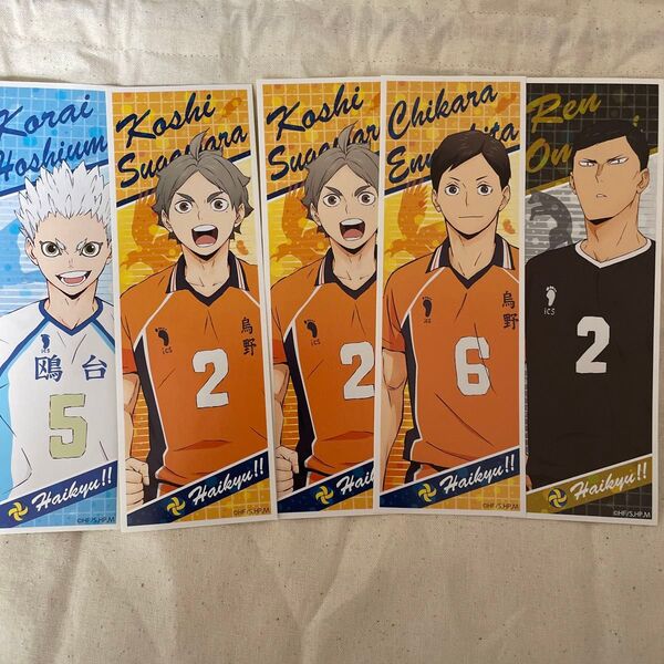 ハイキューロングステッカーセット