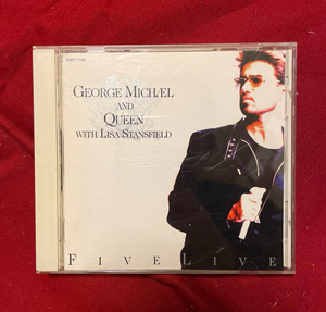 ジョージ・マイケル&Queen ファイヴ・ライブ　愛にすべてを　中古CD