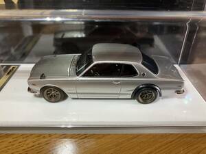 Make Up 1/43 Nissan SkyLine 2000 GT-R KPGC10 Silver