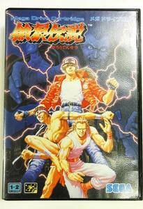  Sega MD Mega Drive Fatal Fury ACT box opinion attaching 