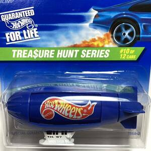 TREASURE HUNT!トレジャーハント！☆ホットウィール☆ ブリンプ 飛行船 Hot Wheels 