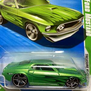 TREASURE HUNT!to отдых рукоятка to!* Hot Wheels * '69 Ford Mustang Hot Wheels