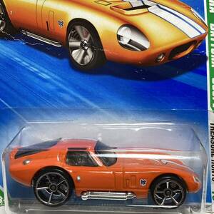 TREASURE HUNT!トレジャーハント！☆ホットウィール☆ シェルビー　コブラ　デイトナ　クーペ　カードシワあり　Hot Wheels 