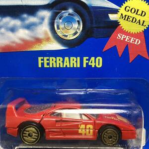 * Hot Wheels * Ferrari F40 красный карта помятость есть Hot Wheels