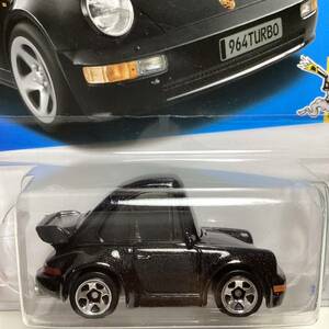 ☆ホットウィール☆ ポルシェ　911 ターボ　3.6 黒　Hot Wheels 