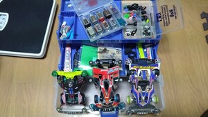 ミニ四駆■当時物■ タミヤ TAMIYA、 モーター、ギア、ボックス、他、爆走兄弟レッツ&ゴー!!