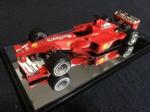  конечный продукт 1/20 Ferrari F1-2000 Tamiya Michael Schumacher Tamiya прозрачный чехол имеется 
