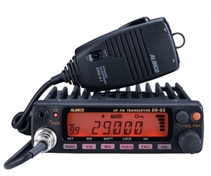  моно частота 29MHz FM Mobil приемопередатчик DR-03SX