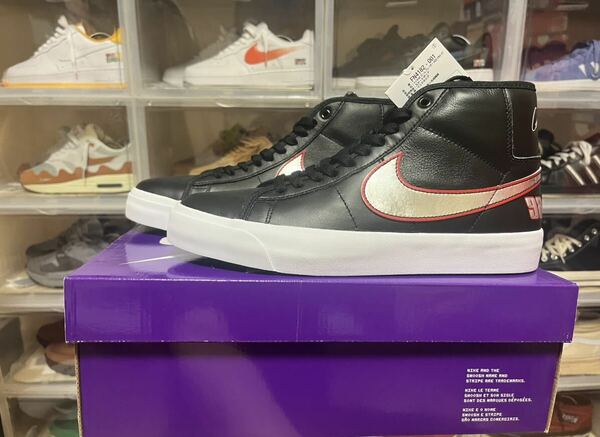 Grant Taylor × Nike SB Blazer Mid Pro GT Black ナイキ ブレーザー 