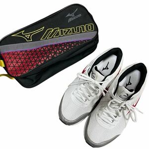  Mizuno 28cm Mizuno сумка для обуви имеется спортивные туфли оттенок белого 