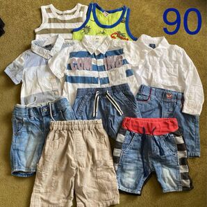 子供服 キッズシャツ パンツ セット売り まとめ売り