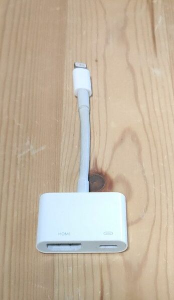 Apple アップル A1438 Lightning -Digital AVアダプタ 純正動作品 HDMI