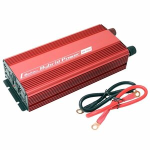 【送料無料】 大自工業 メルテック USB＆コンセント DC24V 1500W SIV-1501 バッテリー直接電源 ACコンセント２口 USBポート２口