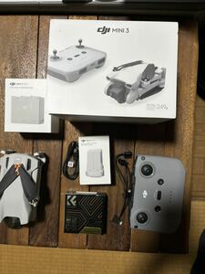 DJI Mini 3 リモートID対応 4K HDR動画縦向き撮影他NDフィルターとバッテリーPlus、充電器SDカード等