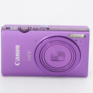 Canon キヤノン コンパクトデジタルカメラ IXY 430F パープル 1600万画素 光学5倍ズーム Wi-Fi IXY430F(PR) #9951