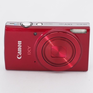Canon キヤノン コンパクトデジタルカメラ IXY 190 レッド 光学10倍ズーム IXY190R #9981