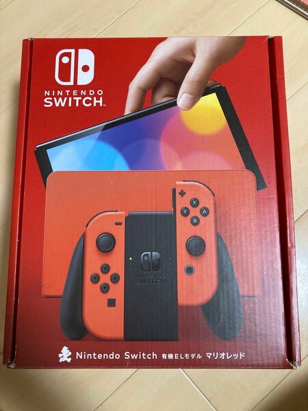 新品未開封！Nintendo Switch 有機EL マリオレッド