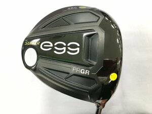 ※訳あり□1円スタート■中古■ドライバー■PRGR プロギア SUPER egg 480　egg オリジナルカーボン R 10.5度　【1W109】