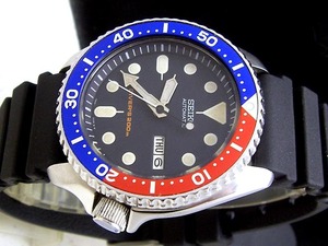 706/セイコー 7S26-0020 SKX009 ダイバー ネイビーボーイ ブラックボーイ