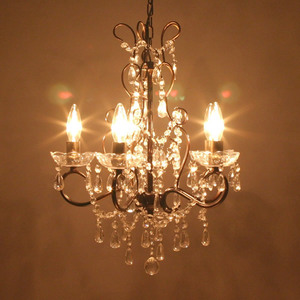 LED lamp correspondence *5 light chandelier Alice ( dark Gold )/ gorgeous! antique style European chandelier 