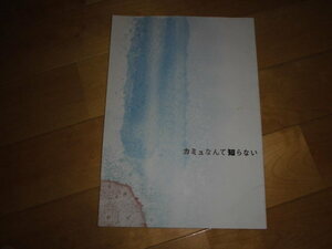 カミュなんて知らない //映画パンフレット//柏原収史/吉川ひなの/黒木メイサ田口トモロヲ/前田愛/千葉英雄//