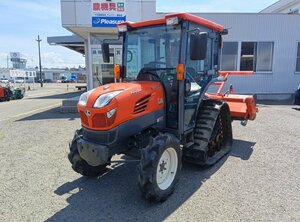 (福島)クボタ Tractor KT280-PC 28馬力 1650hours キャビンincluded Power Crawler Air conditioner【福島Prefecture発引き取り可能】