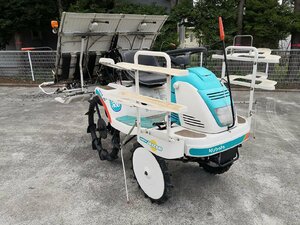 （青森）クボタ 田植機 SPJ400 4条植 最大6.4馬力 セルスタート あぜごえシフト JOYCOM ロータリー式 田植え機（91-2404-1）