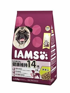 【現品限り】 チキン （IAMS） いつまでも健康維持 ドッグフード 小粒 シニア犬用 14歳以上用 2．6ｋｇ アイムス