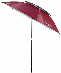 [ special price ] 200cm parasol Brown STAG) garden 2 step parasol UD-50 UV cut Captain Stag (CA