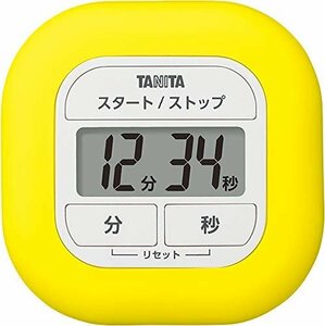 【タイムセール】 キッチン YL マグネット付き くるっとシリコーンタイマー TD－420 タニタ タイマー イエロー きれいに