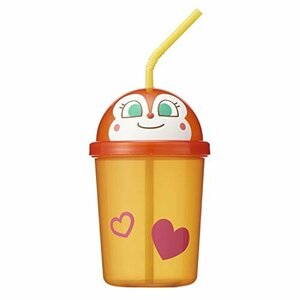 【SALE期間中】 300ｍｌ アンパンマン ダイカット （ドキンちゃん） ストローカップ