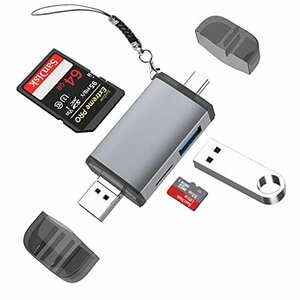 【おすすめ】 カメラアダプタ アダプタ USB SD SD メモリカードリーダー 3ｉｎ1 カードリーダー 変換 ｕｓｂ／USB