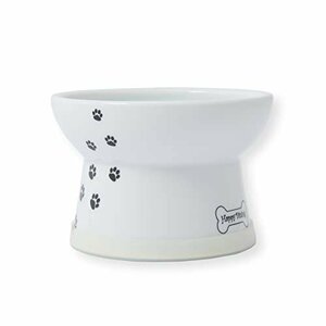 [SALE period middle ] (S) dog for cat .(necoichi) happy dining legs attaching hood bowl 