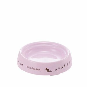  popular commodity! Ricci .ru pink meal .... cat dish SS size 